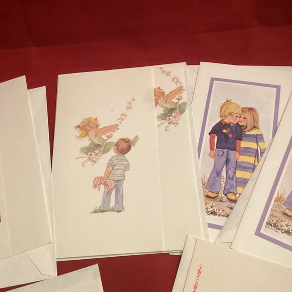 7 vintage (1970s?) blank greetings cards made in Canada - Picture 5 of 10